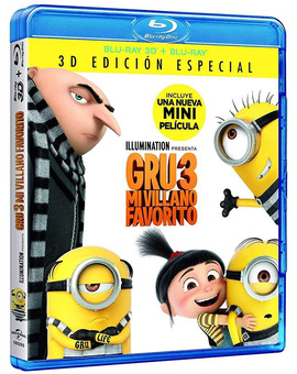 Gru 3 – Mi Villano Favorito Blu-ray 3D