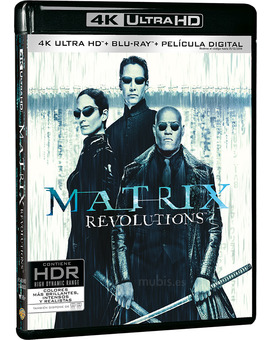 Matrix Revolutions Ultra HD Blu-ray