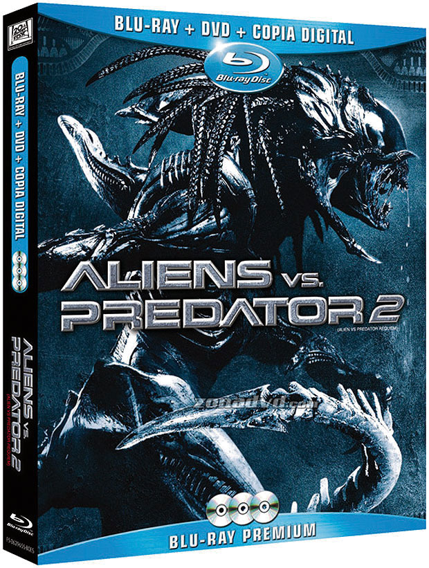 carátula Aliens vs. Predator 2 (Premium) Blu-ray 1