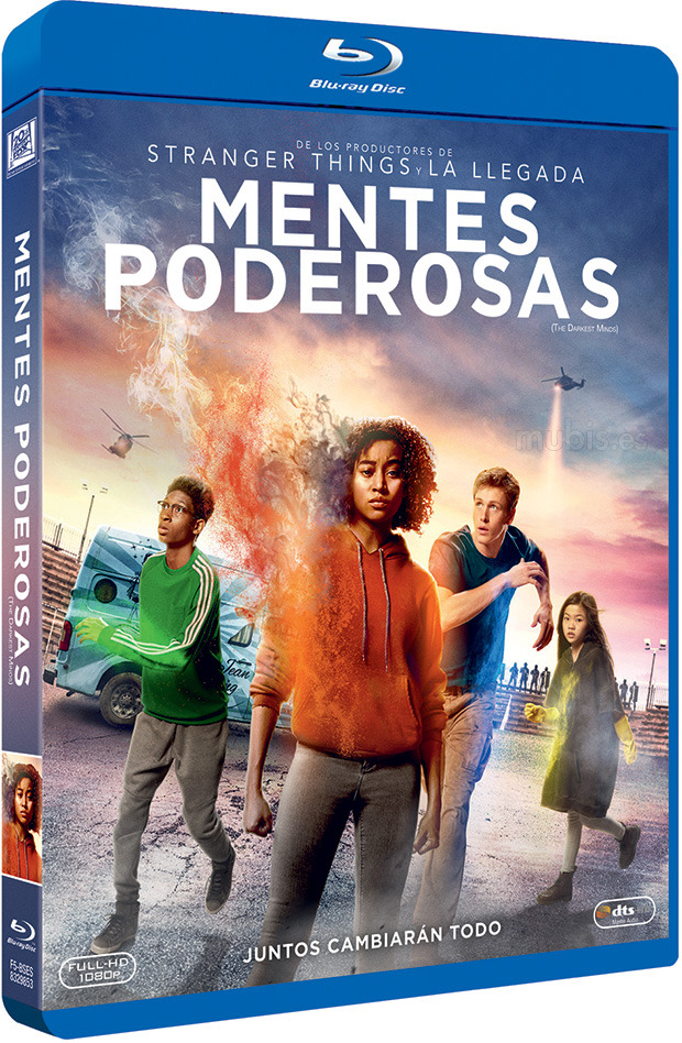 carátula Mentes Poderosas Blu-ray 1