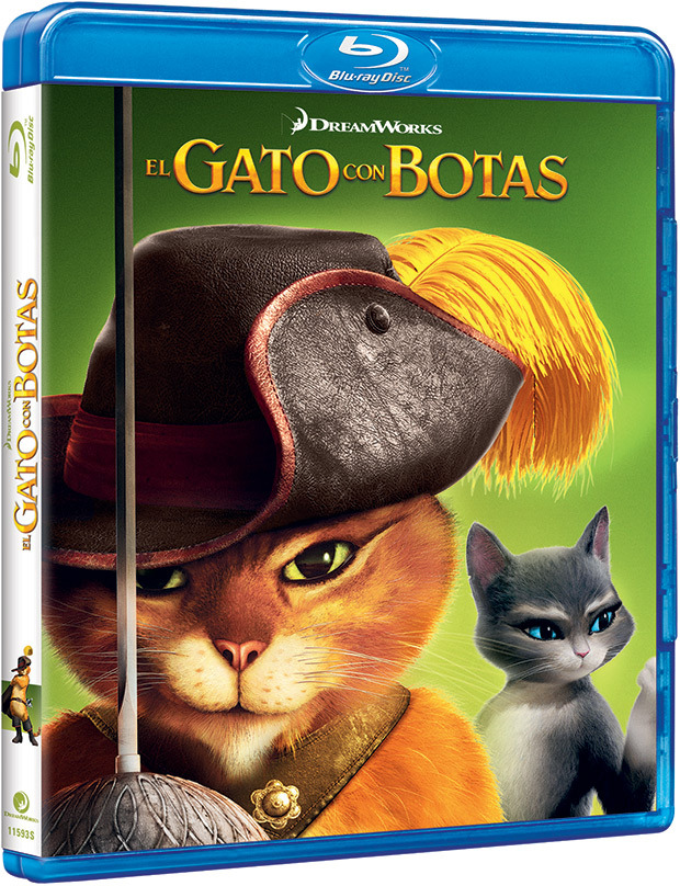 carátula El Gato con Botas Blu-ray 1