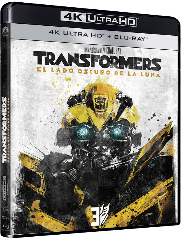 carátula Transformers 3: El Lado Oscuro de la Luna Ultra HD Blu-ray 1