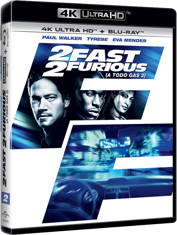 carátula 2 Fast 2 Furious (A Todo Gas 2) Ultra HD Blu-ray 1