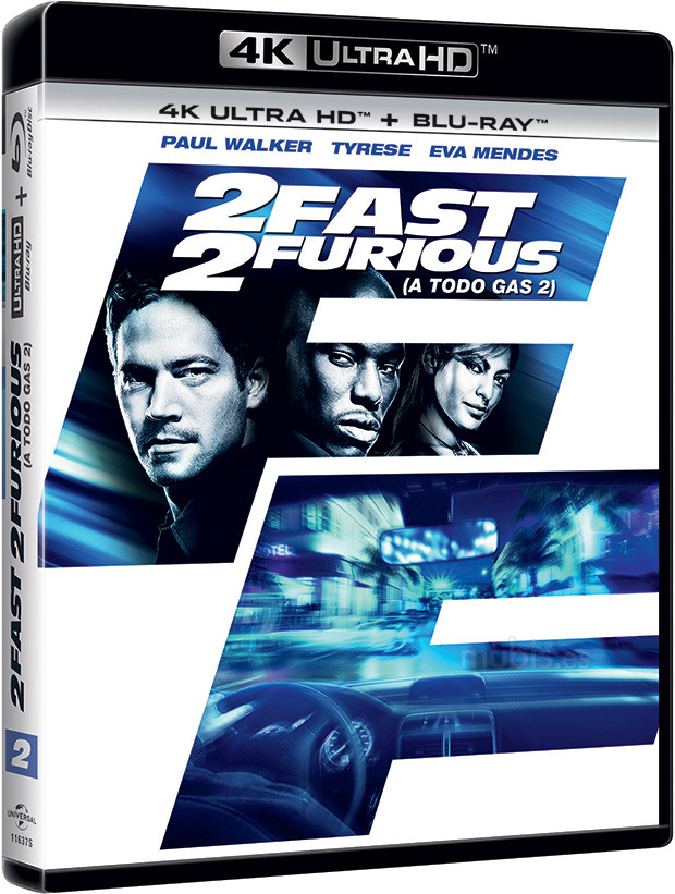 2 Fast 2 Furious (A Todo Gas 2) Ultra HD Blu-ray