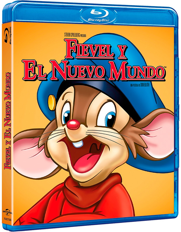 carátula Fievel y el Nuevo Mundo Blu-ray 1