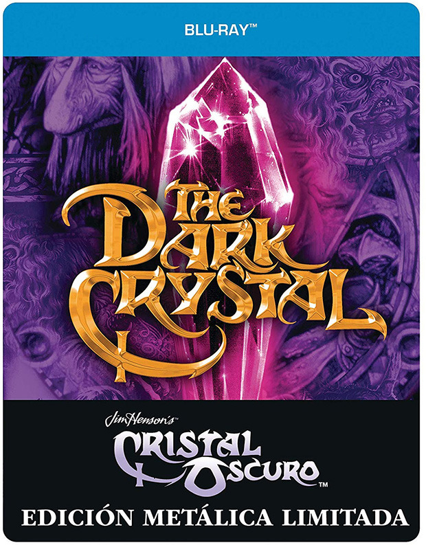 carátula Cristal Oscuro - Edición Metálica Blu-ray 1