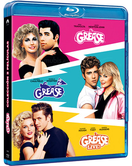 Pack Grease + Grease 2 + Grease Live! Blu-ray