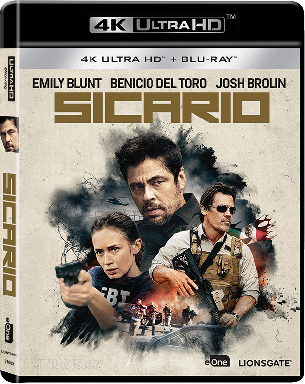 carátula Sicario Ultra HD Blu-ray 1