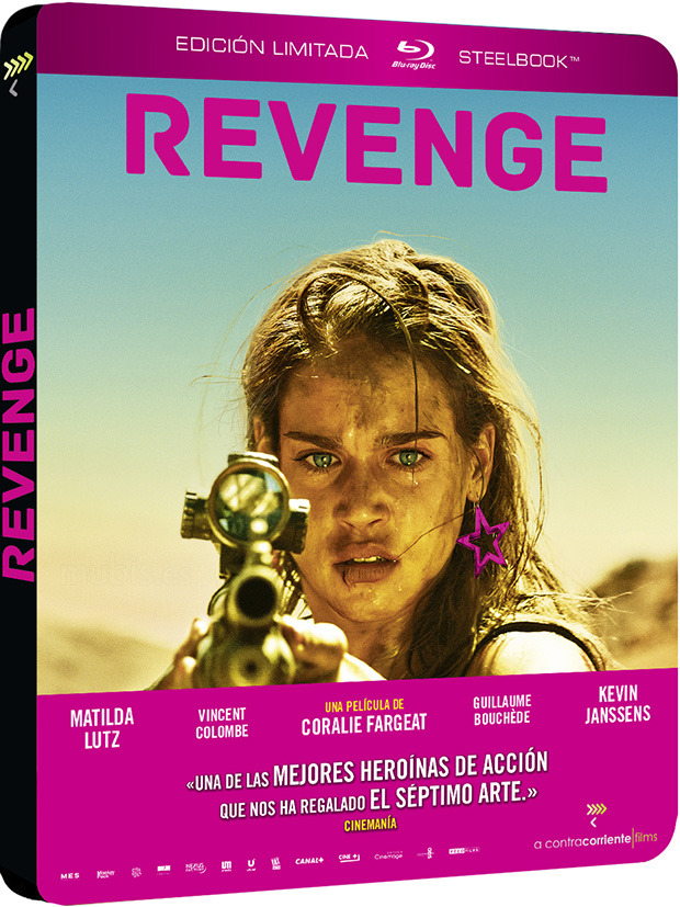 carátula Revenge - Edición Metálica Blu-ray 1