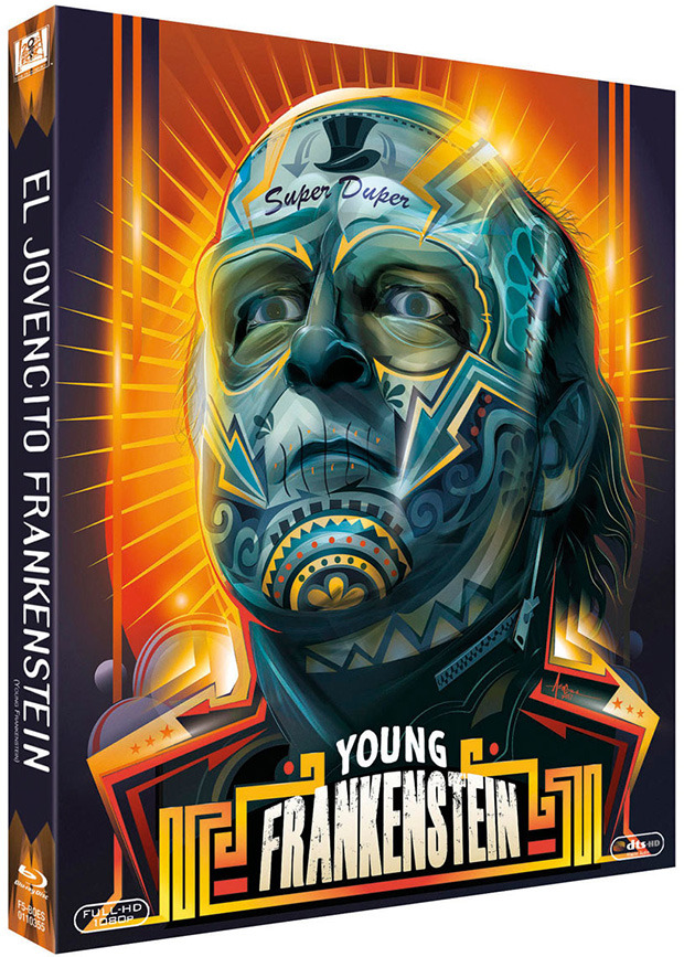 carátula El Jovencito Frankenstein Blu-ray 1