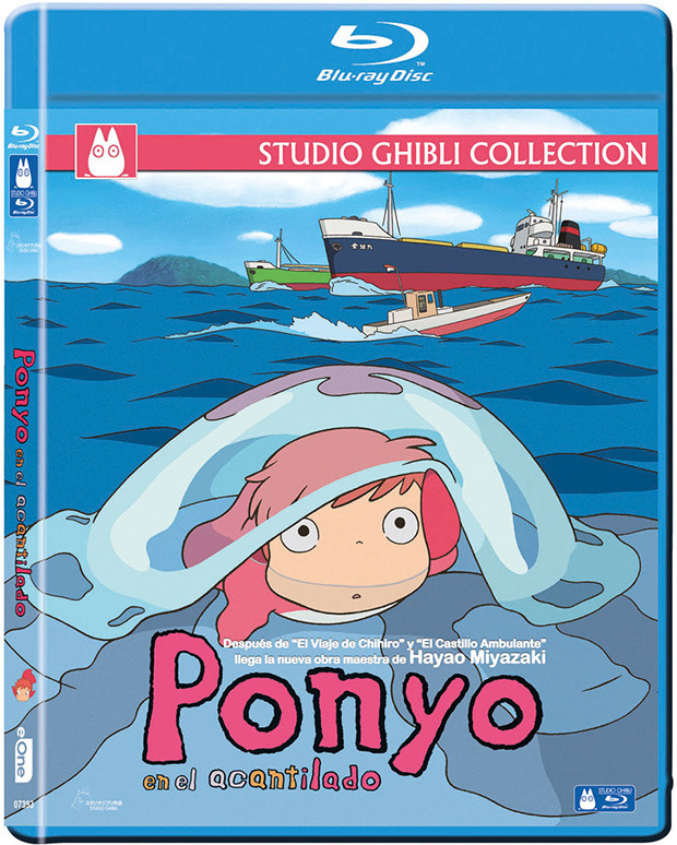 carátula Ponyo en el Acantilado Blu-ray 1