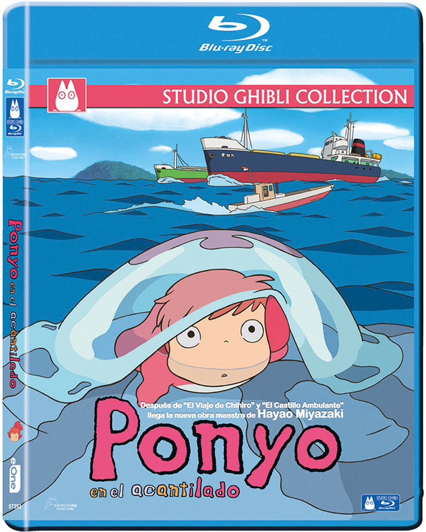 Ponyo en el Acantilado Blu-ray