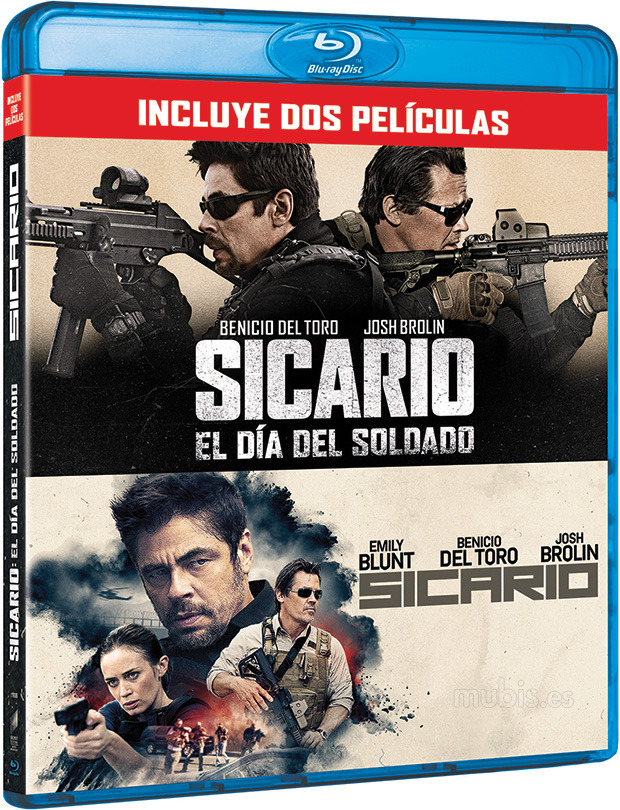 Pack Sicario + Sicario: El Día del Soldado Blu-ray