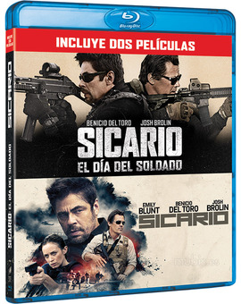 Pack Sicario + Sicario: El Día del Soldado Blu-ray