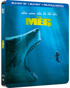 Megalodón - Edición Metálica Blu-ray 3D