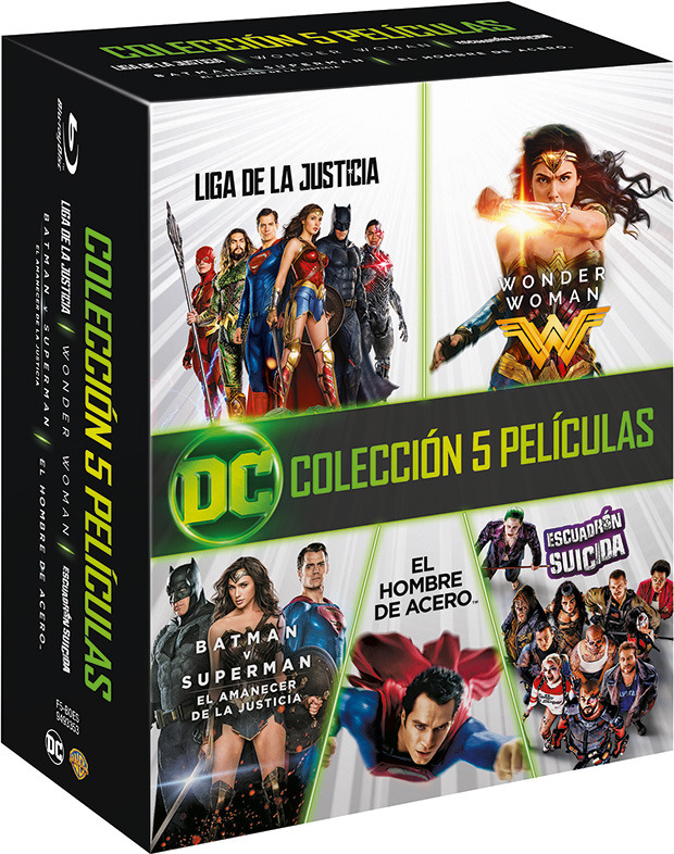 DC - Colección 5 Películas Blu-ray