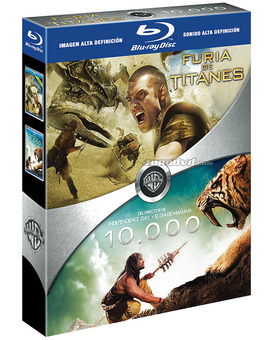 Pack Furia de Titanes (2010) + 10.000 Blu-ray