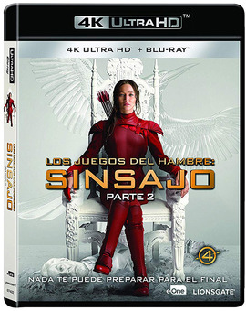 Los Juegos del Hambre: Sinsajo. Parte 2 Ultra HD Blu-ray