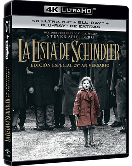 La Lista de Schindler Ultra HD Blu-ray