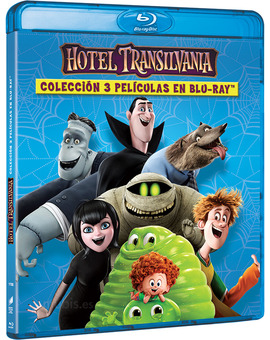 Pack Hotel Transilvania - Colección 3 Películas Blu-ray