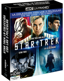 Star Trek - La Colección con las 3 Películas Ultra HD Blu-ray