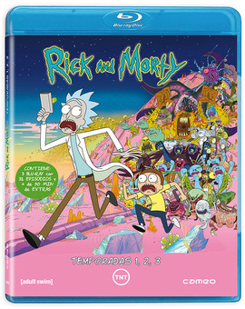 Rick y Morty - Temporadas 1, 2 y 3 Blu-ray