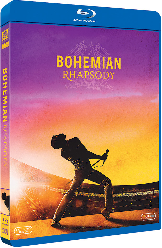carátula Bohemian Rhapsody Blu-ray 1