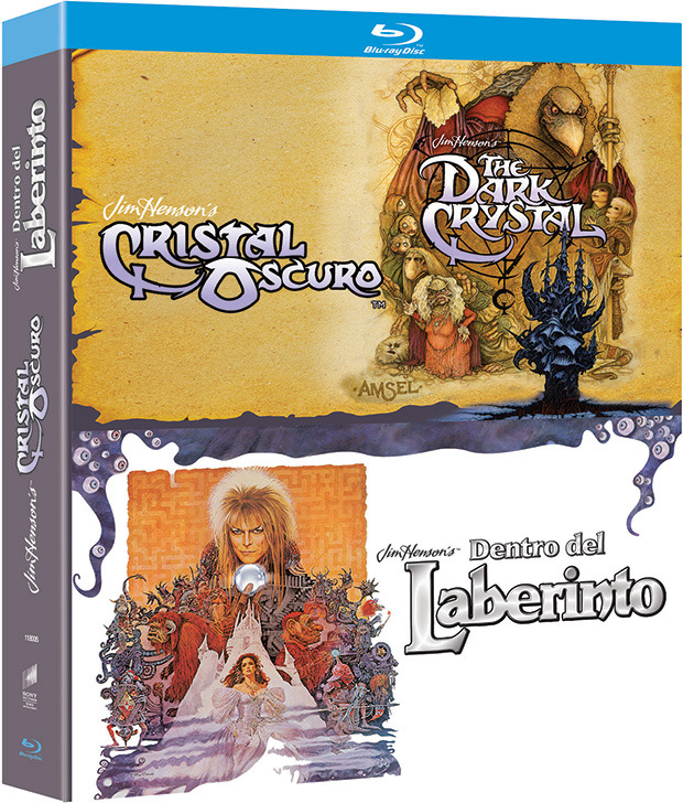 Pack Jim Henson: Cristal Oscuro + Dentro del Laberinto Blu-ray