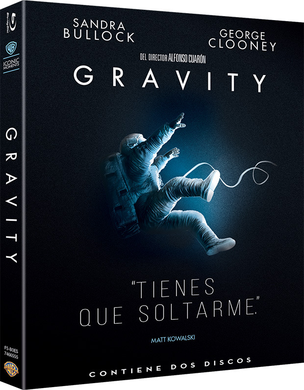 carátula Gravity Blu-ray 1