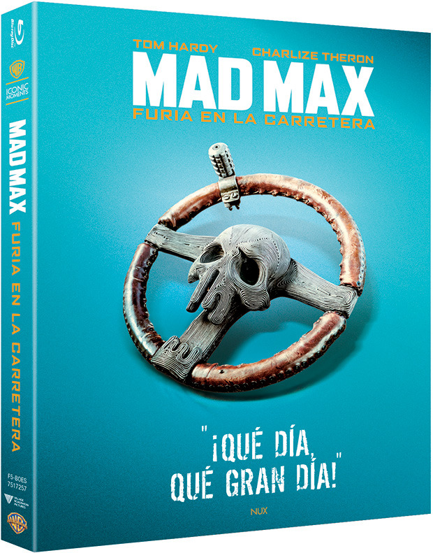 carátula Mad Max: Furia en la Carretera Blu-ray 1