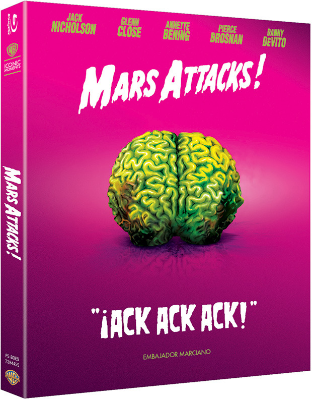 carátula Mars Attacks! Blu-ray 1