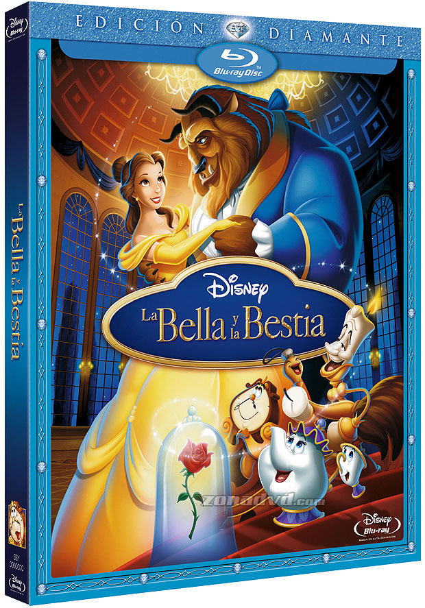 carátula La Bella y la Bestia - Edición Diamante Blu-ray 1