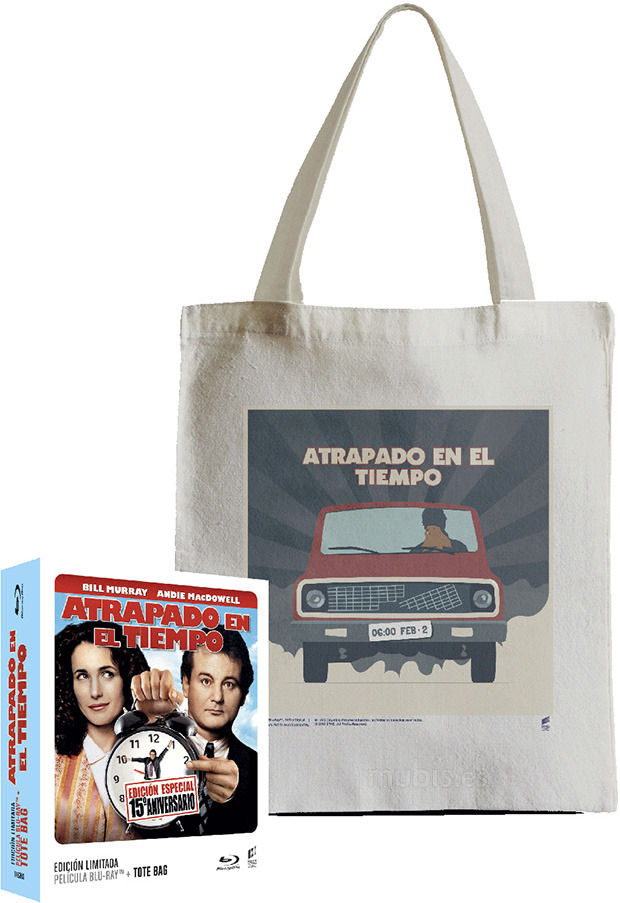 carátula Atrapado en el Tiempo - Edición Tote Bag Blu-ray 1