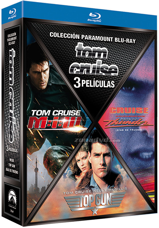 carátula Colección Paramount Tom Cruise Blu-ray 1