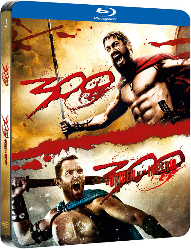 Pack 300 + 300: El Origen de un Imperio (Edición Metálica) Blu-ray
