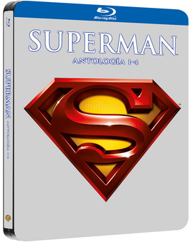 Superman - Antología 1 a 4 (Edición Metálica) Blu-ray