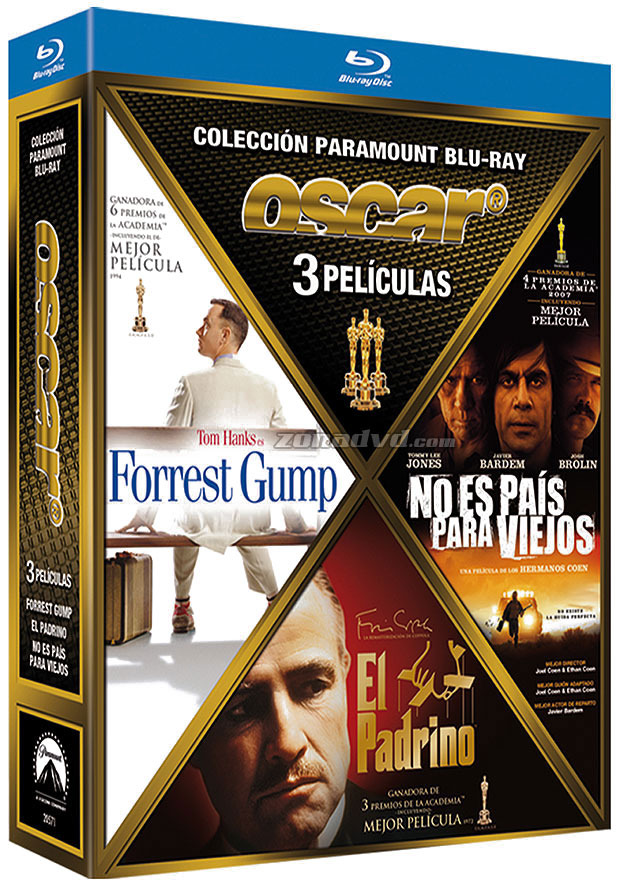 carátula Colección Paramount Oscar Blu-ray 1