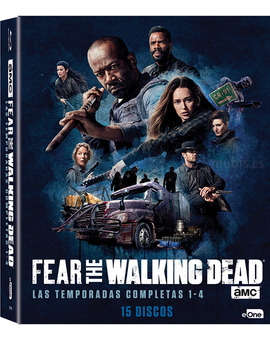 Fear the Walking Dead - Temporadas 1 a 4 Blu-ray