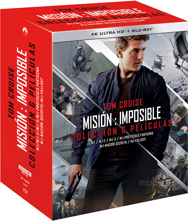 carátula Misión: Imposible - Colección 6 películas Ultra HD Blu-ray 1