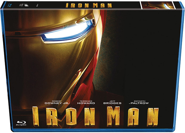 carátula Iron Man - Edición Horizontal Blu-ray 1