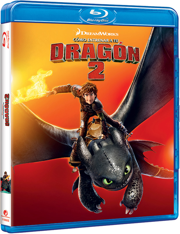 Cómo Entrenar a tu Dragón 2 Blu-ray