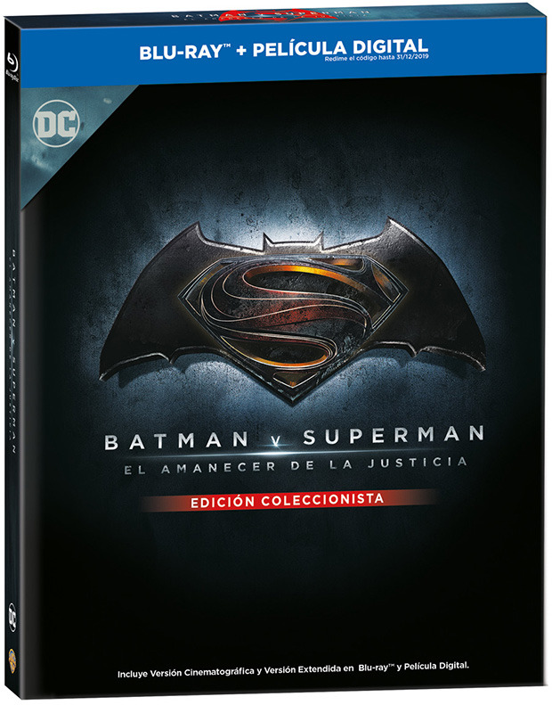 carátula Batman v Superman: El Amanecer de la Justicia - Edición Coleccionista Blu-ray 1