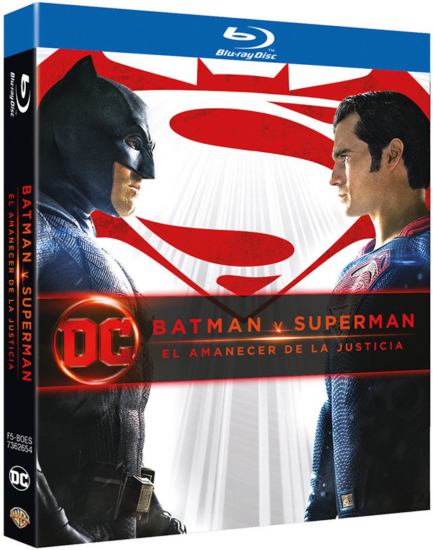 carátula Batman v Superman: El Amanecer de la Justicia Blu-ray 1