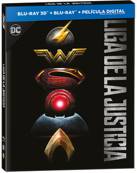 Liga de la Justicia - Edición Libro Blu-ray 3D