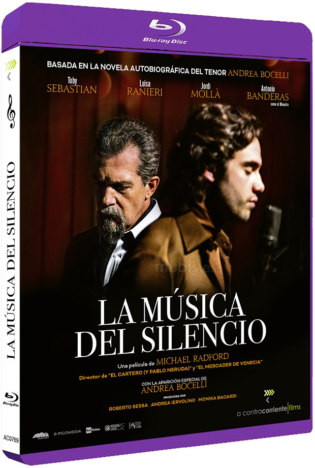 carátula La Música del Silencio Blu-ray 1