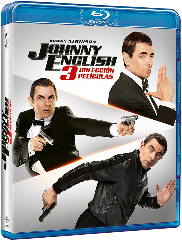 Pack Johnny English - Colección 3 Películas Blu-ray