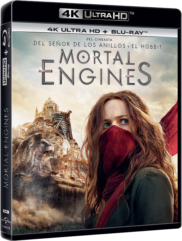 carátula Mortal Engines Ultra HD Blu-ray 1