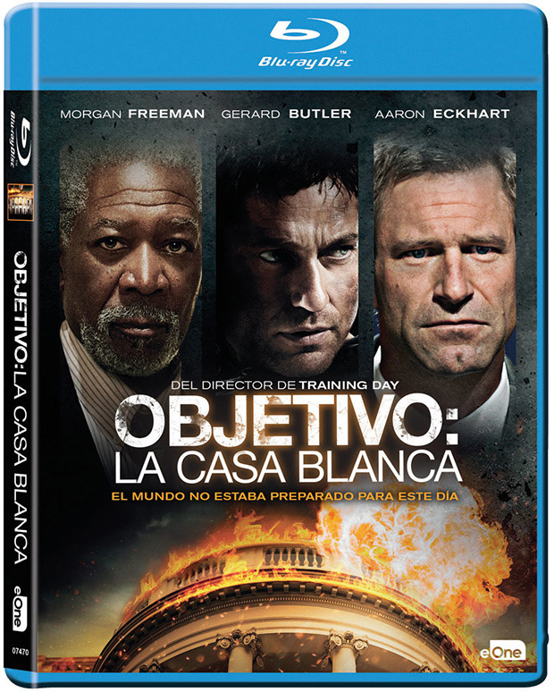 carátula Objetivo: La Casa Blanca Blu-ray 1