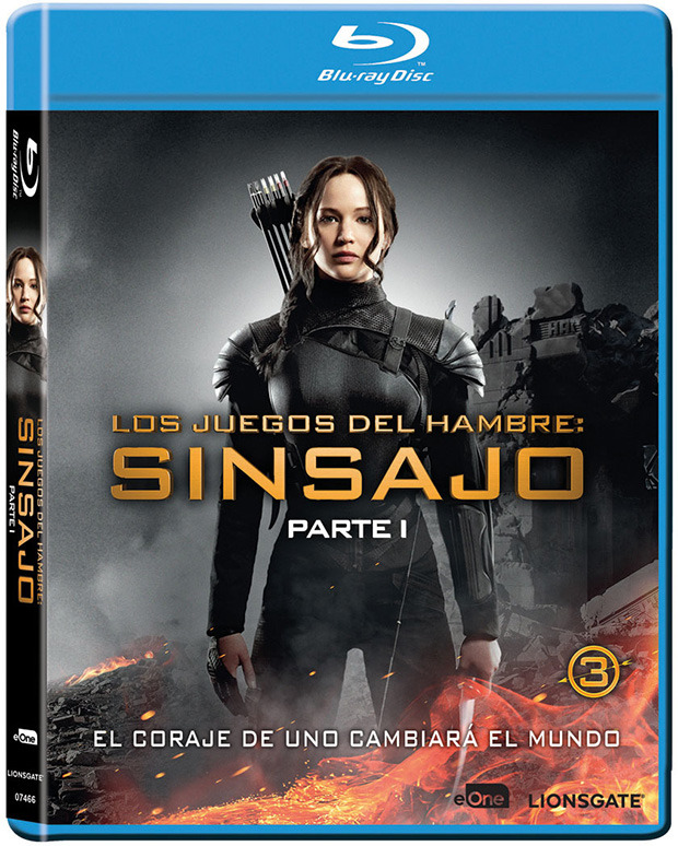 carátula Los Juegos del Hambre: Sinsajo. Parte 1 Blu-ray 1
