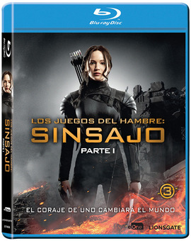 Los Juegos del Hambre: Sinsajo. Parte 1 Blu-ray